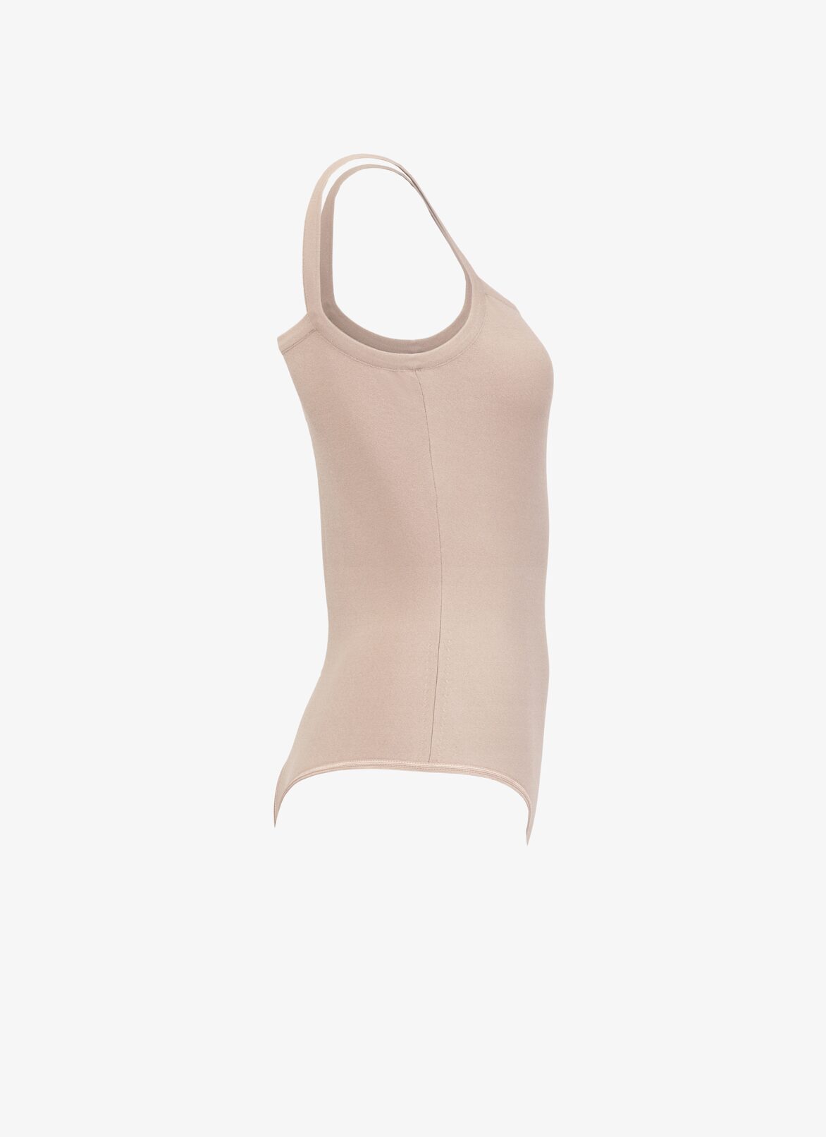 Sleeveless Bodysuit ALAÏA GRAY SLEEVELESS BODYSUIT